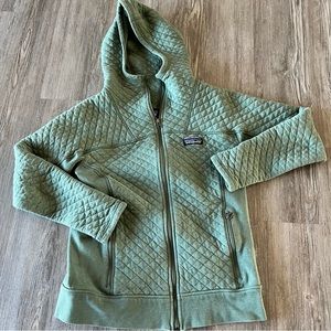 Patagonia Women's Small Cotton Quilt Full-zip Hoody Sweatshirt